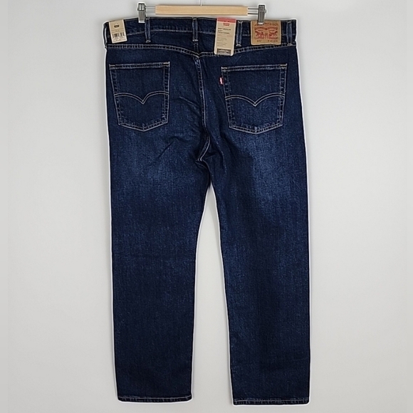 Levi's 505 Men's Denim Regular Original Style Blue Jeans Men's Size 40 X 30 - Picture 3 of 16